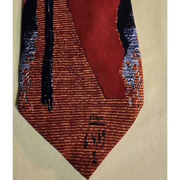 Mens Tie Puppetman 1912 Picasso NWOT - Picture 2 of 5